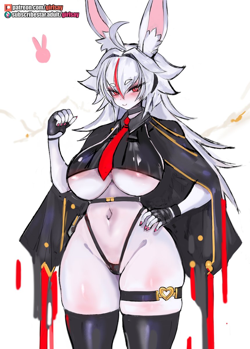 OC-Ruby Concept check
On the bunny day,we take a look at our style change and many...so we re-draw her
change body type a bit,keep balance,and thicc feel
Hope we done good, and thanks you guys love her 🐇💕 