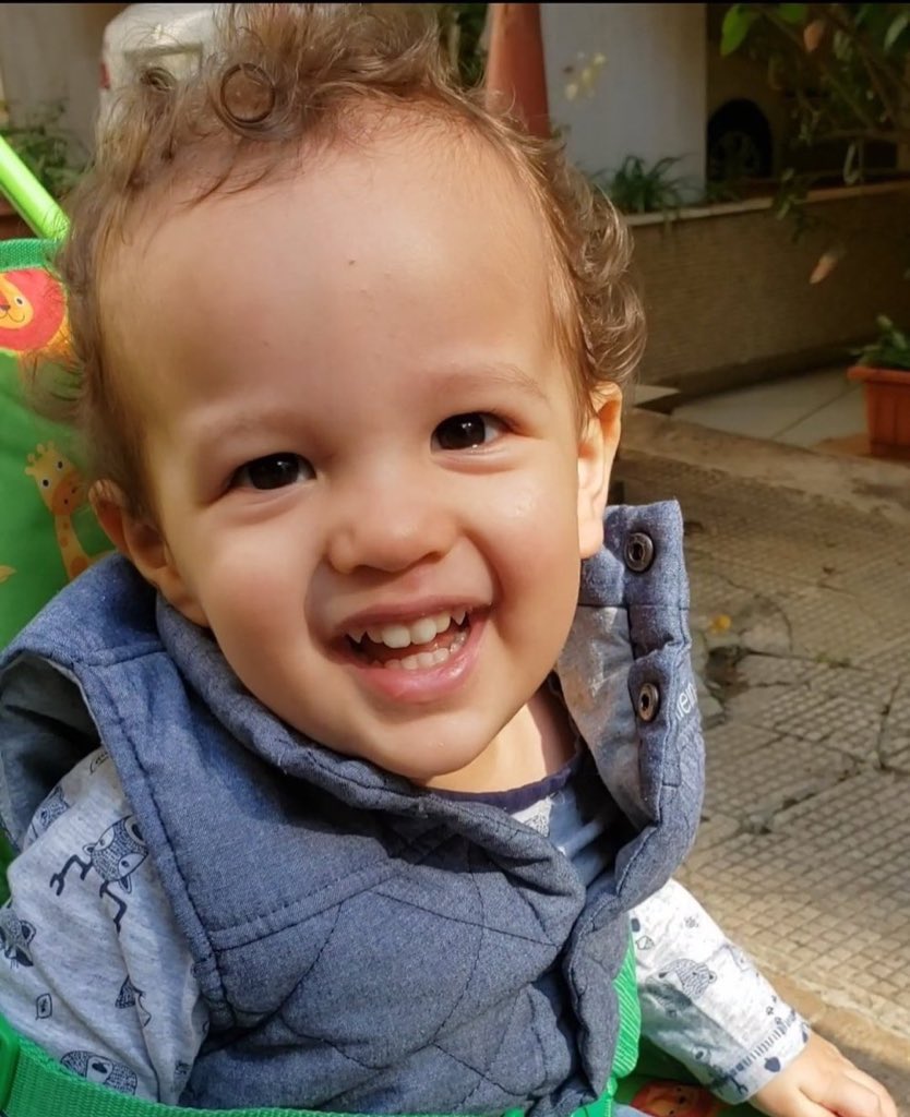 Rulaelhalabi's tweet photo. #BeirutBlast 
His name is Isaac Sidney Oehlers ♥️
Isaac was two-years-old when he was killed in one of the largest non-nuclear explosions in history 😔
Isaac is still waiting for justice!
#JusticeForIsaacCopland
@UN @IntlCrimCourt @sas_yvonne 
#4Aug2020
#NeverForget https://t.co/rGRJdcqosL