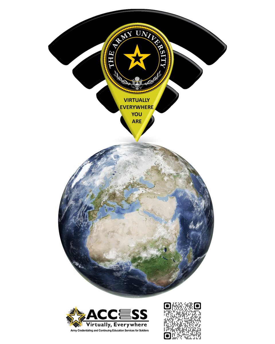 ArmyUniversity's tweet photo. Educational counseling is available virtually anywhere you are located. Follow the link to get started or contact your Army Education Center.

https://t.co/IE3w9CDO1e

#EducationCounseling #ArmyEdBenefits #ArmyEdCenter #ArmyEducationCenter 
@USArmy | @TRADOC | @usacac https://t.co/R95edR1vnA
