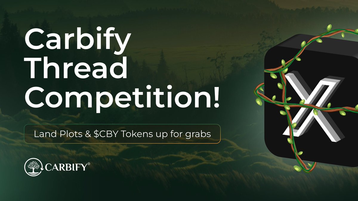 black_boycrypt's tweet photo. 1/ 🌿 Introducing @Carbify_io! 🌿 Carbify is revolutionizing the carbon market by leveraging blockchain technology to create real-world impact. #CarbifyThread #RWA #RealYield $CBY https://t.co/SDtMWNJLzo