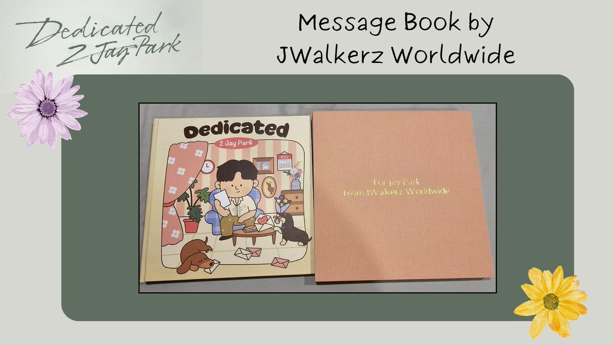 allin4jaypark's tweet photo. #DEDICATED2JAYPARK Update
The book arrived in our staff's address. Here's a photo of the book and the contents can be seen in the video we previously posted.
Photos of all our gifts to Jay will be posted once they are received by the Team Jay Park staff on 8/11 (Sunday).
Transparency Report will also be posted soon.
Again, thank you very much to all JWalkerz who donated and sent their artworks/messages to Jay. 💚