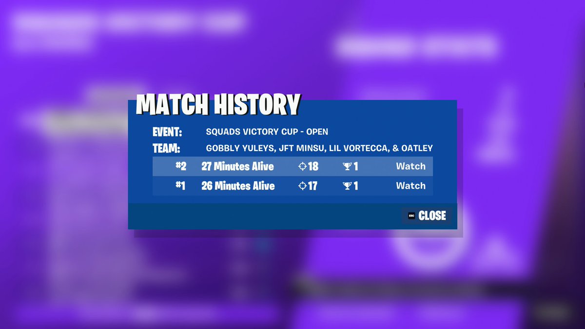 Oatleyfn's tweet photo. 🥇 1ST SQUAD CASH CUP FINALS 🥇 ($800)

LET'S GOOOOOOOO! https://t.co/YJok4KB0jw