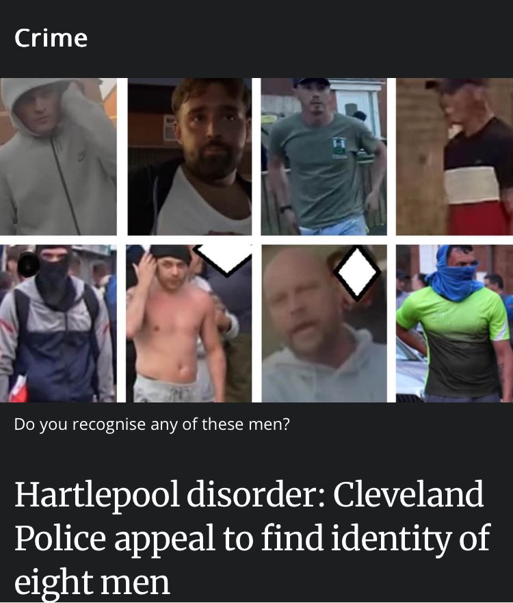 AndrewLonsdal16's tweet photo. Let’s play a game find the thugs in Hartlepool! https://t.co/yW0sYck59C