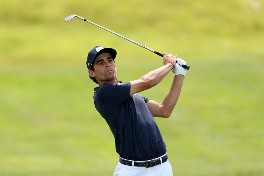 GolfChannelLA's tweet photo. CHI CHI CHI LE LE LE 🇨🇱🇨🇱🇨🇱

Notable actuación de Niemann en el Par-5 del hoyo 9 para alcanzar su tercer birdie del día y ahora se ubica octavo con -12. 😍

¡Se viene la definición en @Paris2024! 👊 https://t.co/vu04Fd6NSf