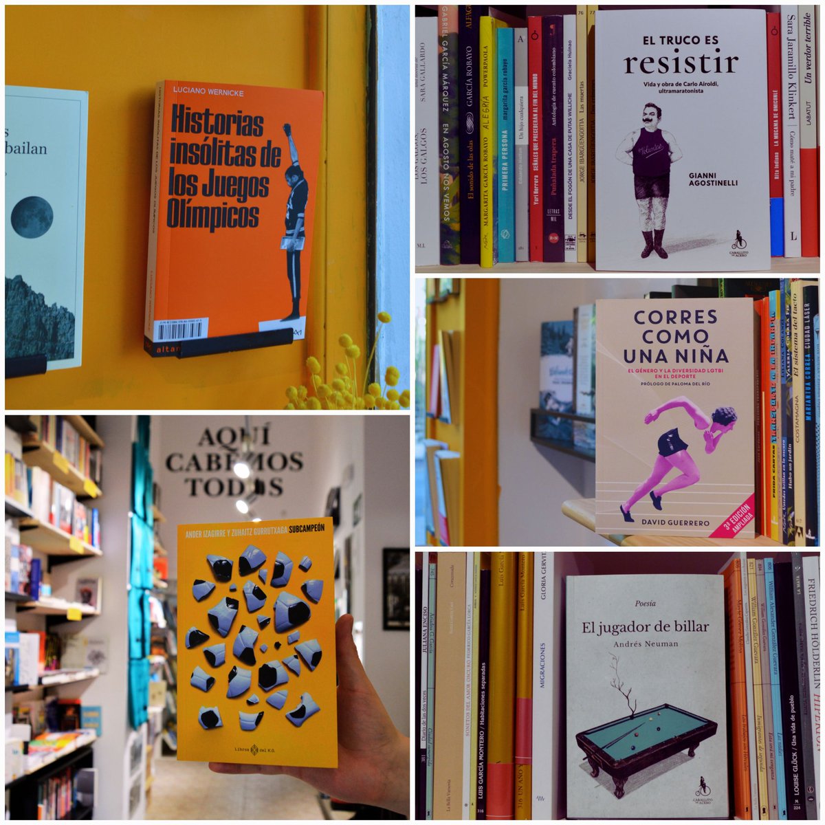 Mientras los Juegos Olímpicos se celebran en París y los ojos de todo el mundo están puestos en los récords y las proezas deportivas, en este Retiro madrileño te recomendamos algunos títulos que fijan su atención sobre otras facetas del deporte. 

🧵Recomendaciones en el hilo.