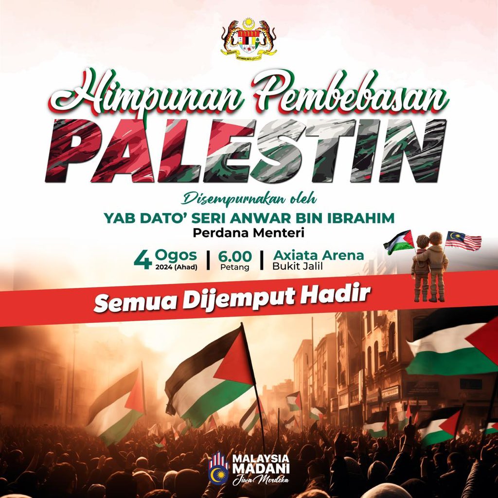 Ir. Ust. Hazery (@ezryir) on Twitter photo Himpunan Pembebasan 🇵🇸 2024
Hadir bersama Dato’ Ir. Ts. Hj. <a href="/masribaharuddin/">Masri Bin Baharuddin</a> , Pengarah <a href="/CDPK_IPJKR/">Cawangan Dasar & Pengurusan Korporat JKR Malaysia</a> . Turut hadir bersama ribuan hadirin, mantan Pengarah CKUB , YBrs. Sr. <a href="/zuljkr/">zulkifle mohammad</a> .
Subhanallah
Alhamdulillah
Allahuakbar!
<a href="/moworksmy/">Kementerian Kerja Raya Malaysia</a>
<a href="/IPJKR_Official/">JKR Malaysia Rasmi</a> Himpunan Pembebasan 🇵🇸 2024
Hadir bersama Dato’ Ir. Ts. Hj. <a href="/masribaharuddin/">Masri Bin Baharuddin</a> , Pengarah <a href="/CDPK_IPJKR/">Cawangan Dasar & Pengurusan Korporat JKR Malaysia</a> . Turut hadir bersama ribuan hadirin, mantan Pengarah CKUB , YBrs. Sr. <a href="/zuljkr/">zulkifle mohammad</a> .
Subhanallah
Alhamdulillah
Allahuakbar!
<a href="/moworksmy/">Kementerian Kerja Raya Malaysia</a>
<a href="/IPJKR_Official/">JKR Malaysia Rasmi</a>