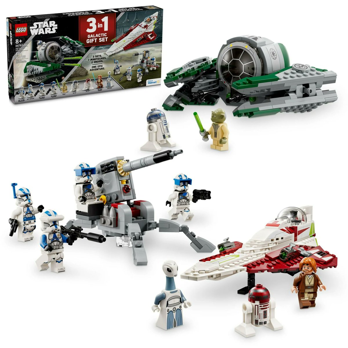 semmedianinja's tweet photo. LEGO Star Wars Jedi Masters Gift Set, 3 Epic Builds in 1 Box is $51.15 at Walmart #ad #lego #starwars #disney #jedimasters #ObiWanKenobi #yoda #R2D2 #TaunWe
https://t.co/SfWY9uGY34 https://t.co/NdL63oo63O