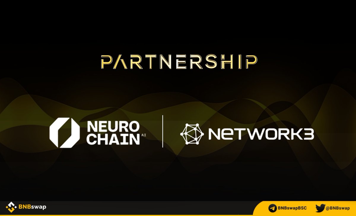 BNBSwap's tweet photo. ๐ข Dezentralised AI infrastructure project @NeurochainAI $NCN announced a strategic partnership with @network3_ai!
Network3 builds an AI Layer2 helping AI developers worldwide inference train or validate models widely quickly, conveniently & efficiently.
#Crypto #Neurochain #AI https://t.co/EtROCN44SG