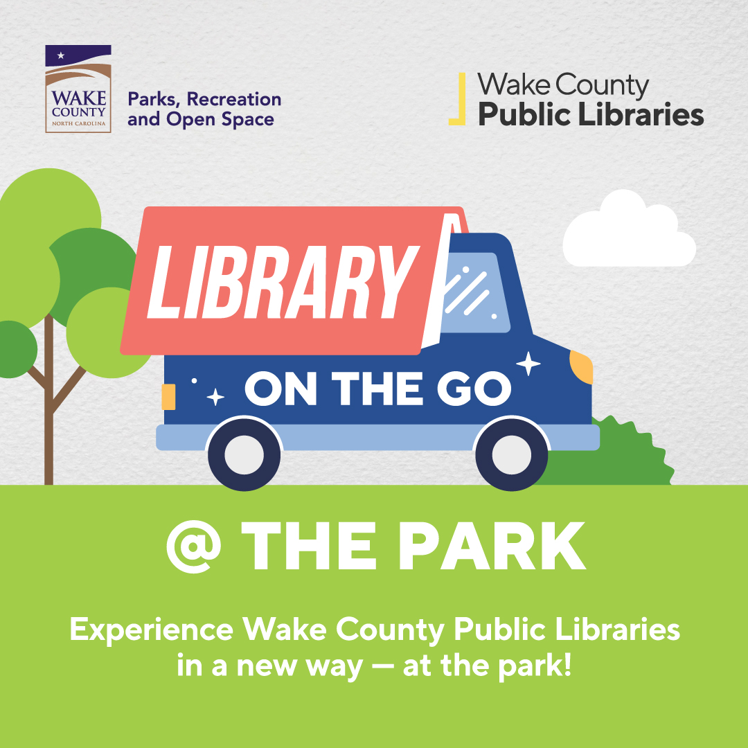 WakeGovParks's tweet photo. #LibraryOnTheGo rolls on tomorrow with stops at #LakeCrabtree County Park in Morrisville! Check the website at https://t.co/icMfoEUd86 for a full list of events! 🚌 📚
Thanks to @wcplonline and @wakegovparks for making this possible! 💙 https://t.co/h2DtUK2cpb