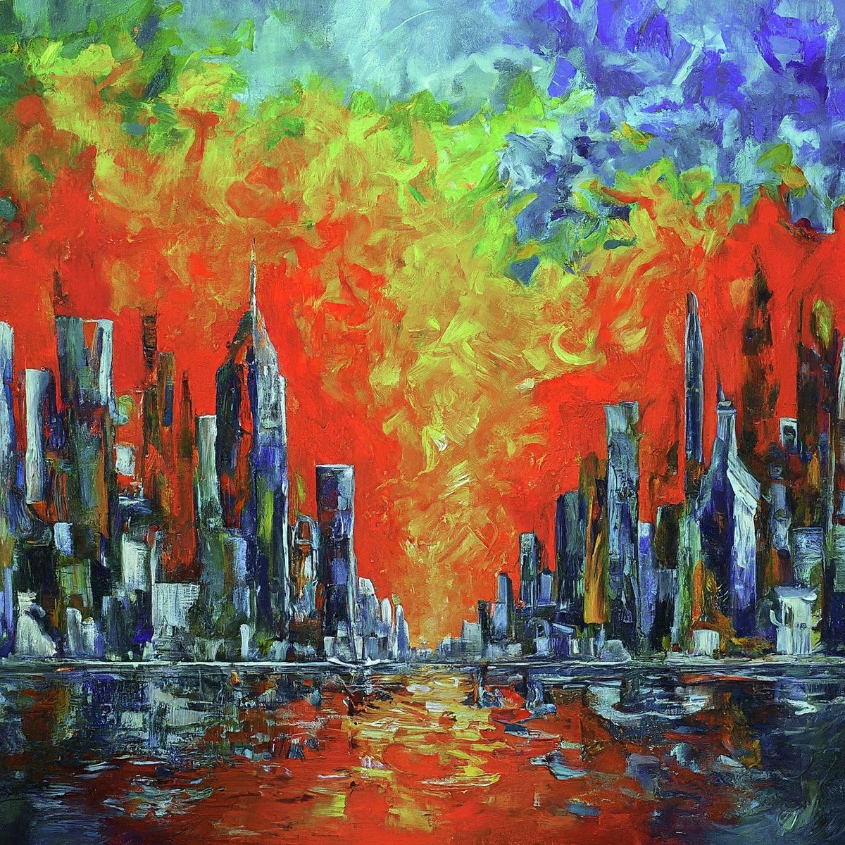 💙First Collection on <a href="/objktcom/">objkt</a> !
💗Let's Support!

🌇Pessimism in the City

💠Pessimistic City
3 Tez
Open Edition
objkt.com/tokens/KT1QGyy…

This artwork echoes the energy and dynamism of a modern metropolis in the Cubist style of Picasso.

#TezosArts #objkt #art