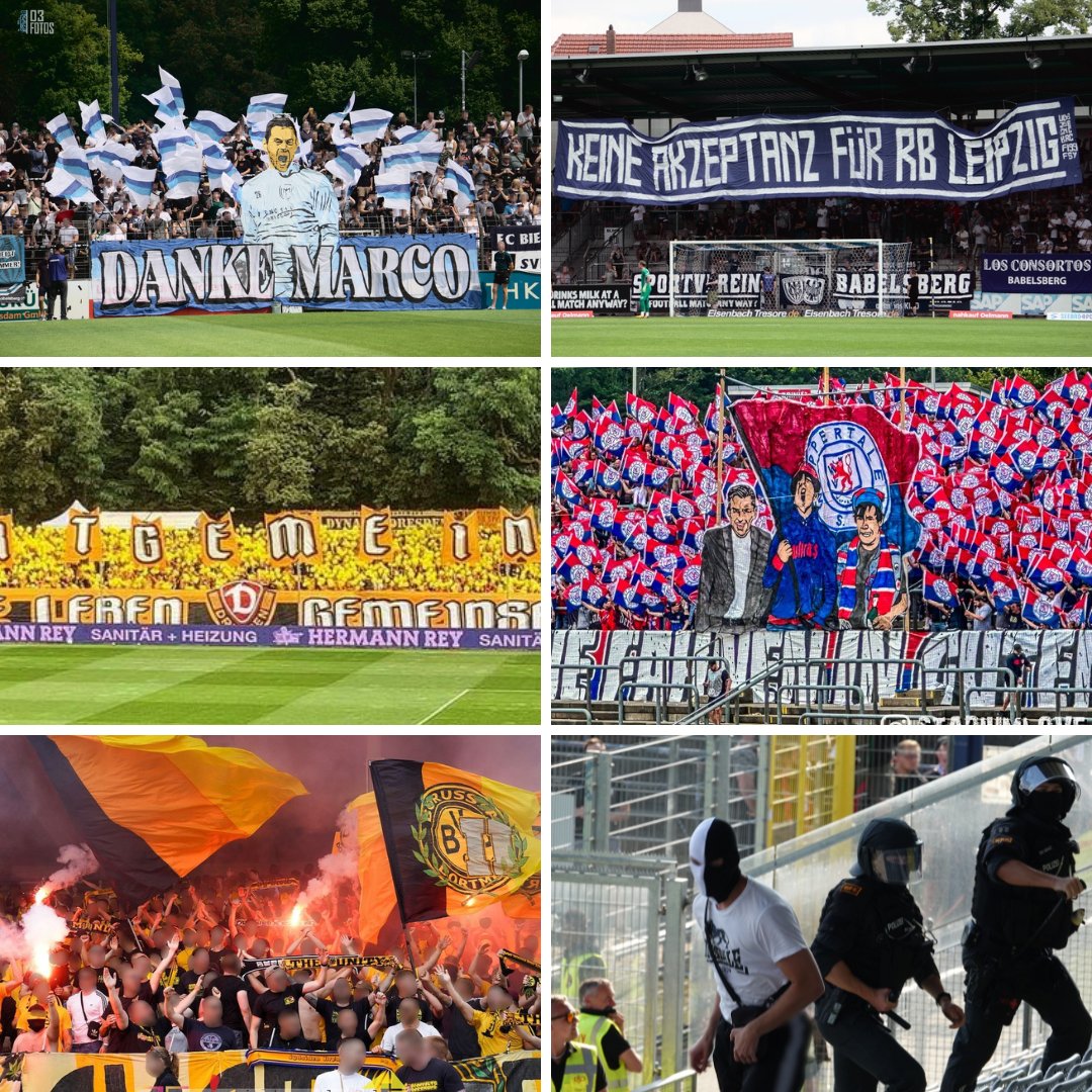 FasziFankurve's tweet photo. Was war am Wochenende in den #Fankurve in #Deutschland los? Wir zeigen Fanfotos von 21 Partien des aktuellen Spieltag von #2Bundesliga bis #Oberliga. Klickt euch durch die Galerien 👉 https://t.co/YnySRCRByu #SVBBFC #VFRSSV #VIKSGD #WSVRWO #OFCFSV #BVBUHG https://t.co/76snN2PG24