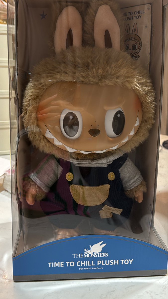thamolpan's tweet photo. ขายลาบูบู้ ตัวละ4000 ของเเท้100%⚡️⚡️ 
Labubu - Time to chill x how2work
#ตลาดนัดpopmart #ตลาดนัดกล่องสุ่ม #POPMARTTH #crybaby #ตลาดนัดลาบูบู้ #ตลาดนัดLabubu #labubu https://t.co/RFE3ds9eZv