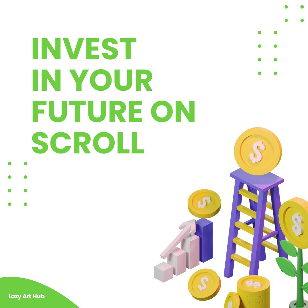 Invest in Your Future on Scroll with Lazy Art Hub.

💚🦥

By purchasing any NFT through Lazy Art Hub, you will both contribute to our future environment and invest in your own financial future.

#NFT #Scrol #Web3