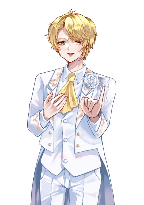 フラスタで使用したイラストです坂田さん→ハンサムボーイズ天使ビジュセンラさん→Weddiingメインビジュ#坂田です #センラの絵ぇやん 