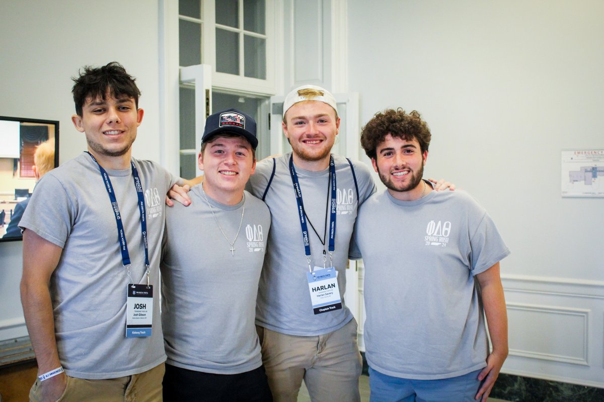phidelt's tweet image. Kleberg Day One ✅

We welcomed over 1,000 Phis, kicked off with registration, and were inspired by our general session. Here's to an amazing start and the impactful leadership journey ahead! #Kleberg2024

#PhiDeltaTheta #Leadership #Brotherhood