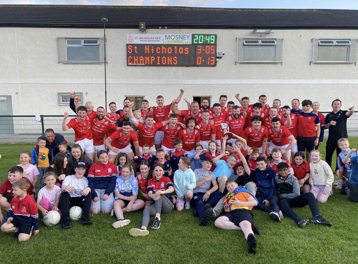 What a fantastic achievement from these lads this year ! League champions 💪🏻🔴⚪️<a href="/StNicholasGFC/">St.Nicholas GFC</a>