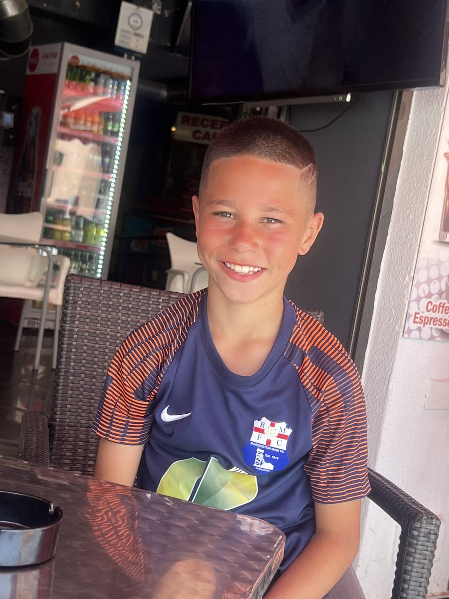 Wearing his <a href="/RMFC1919/">Rossington Main FC</a> top in Tenerife <a href="/zephthomas/">ZephThomas</a>