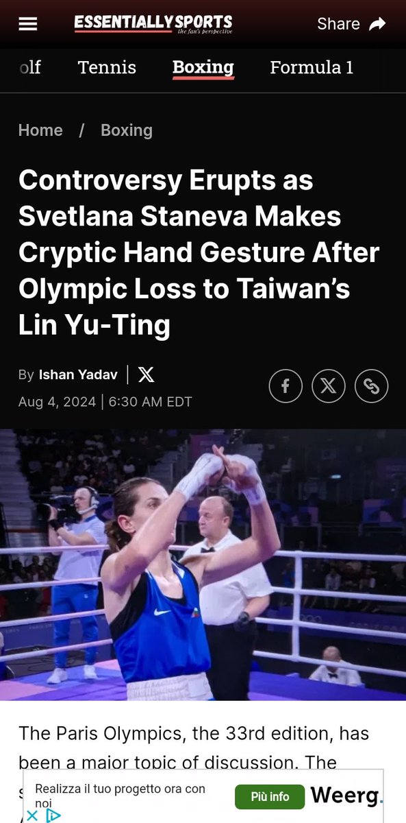 SicilianoSum's tweet photo. 🥊Dopo la sconfitta, la pugile bulgara Svetlana #Staneva si è rifiutata di stringere la mano alla lottatrice taiwanese Lin Yu-Ting, che ha cromosomi XY.
Invece, Staneva ha protestato mostrando una doppia X per indicare i suoi cromosomi femminili XX.

#Paris2024 #AngelaCarini https://t.co/Jv70U8aneX