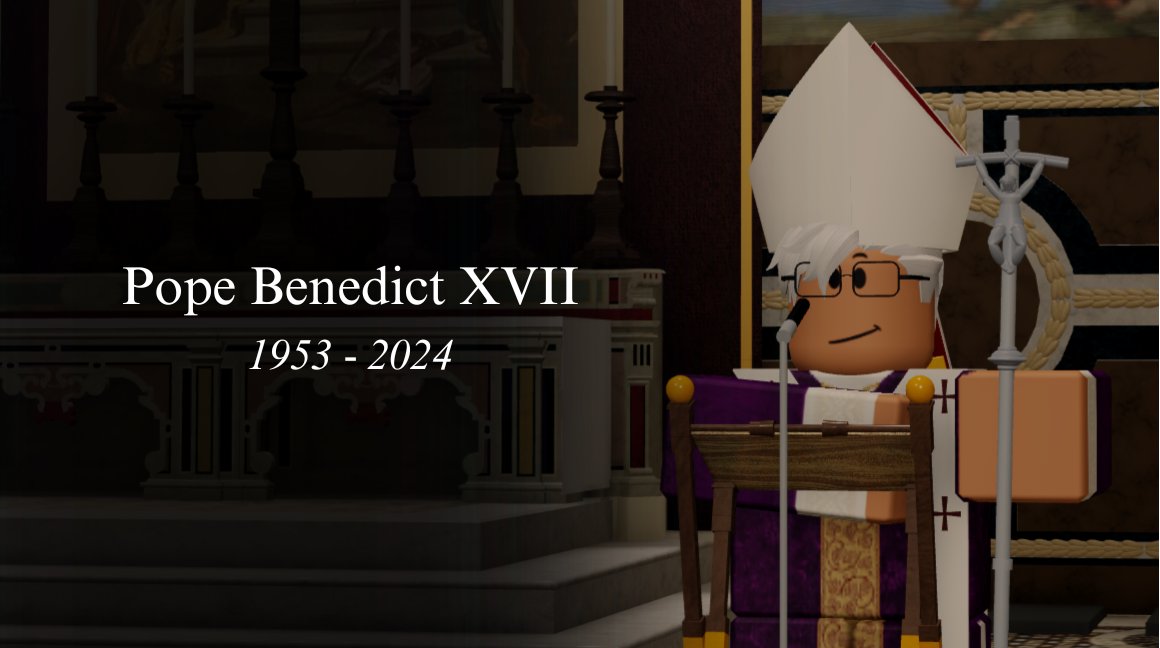 OstrowskiFelix's tweet photo. His Holiness, Pope Benedict XVII, has passed away at the age of 72.

This account will no longer be active. https://t.co/lrOJXGS5v9