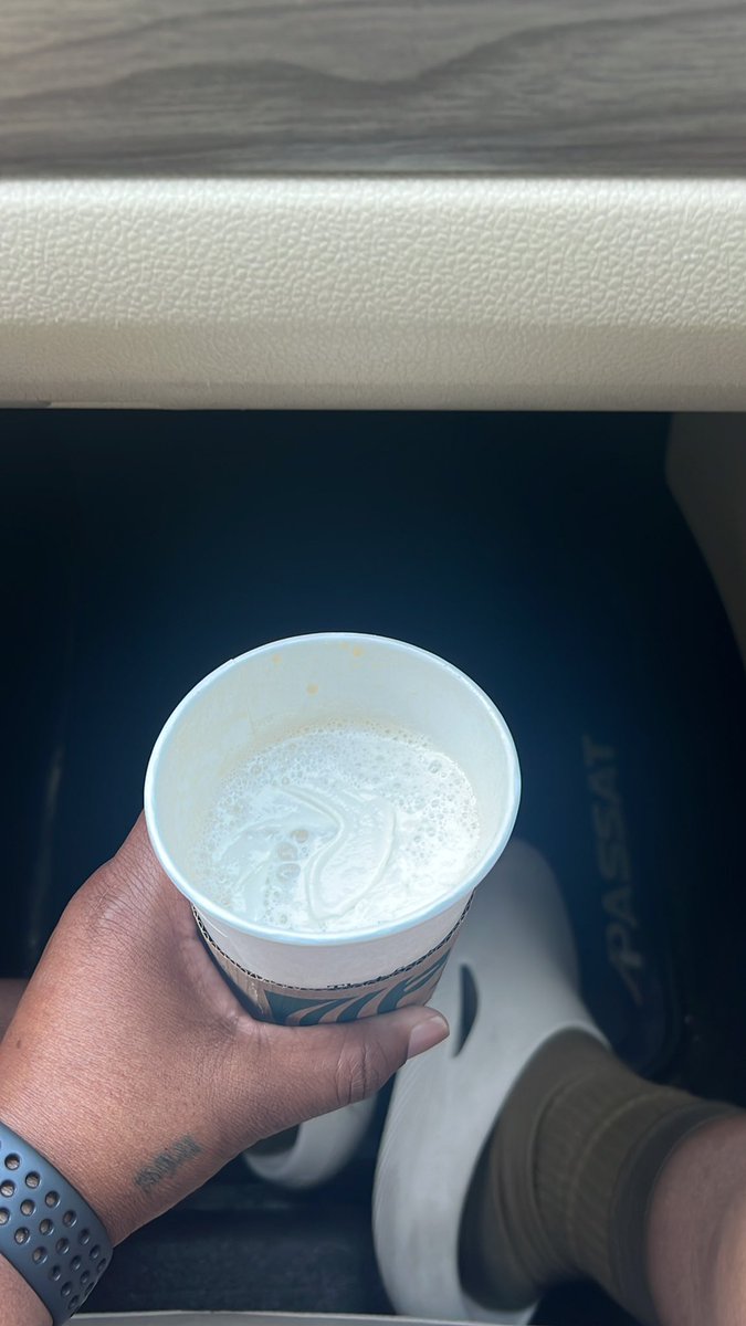 Got a grande coffee this morning from <a href="/Starbucks/">Starbucks</a> in Wichita, KS, but it’s a tall coffee in a grande cup!  Guess I gotta start checking to see if it’s a full cup before leaving! 😱🤯