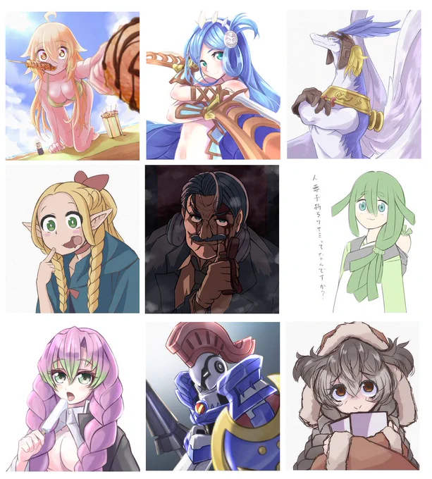リクエスト描ききった!相変わらず絵柄定まらないけどいい勉強になった! 