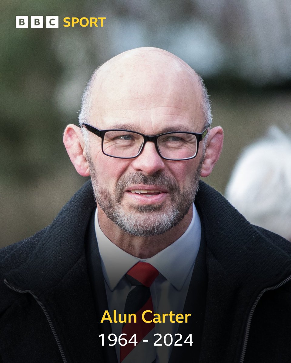 BBCSportWales's tweet photo. Some sad news to bring you. 

Former Wales flanker Alun Carter has died at the age of 59. https://t.co/DVeHiCHPyR