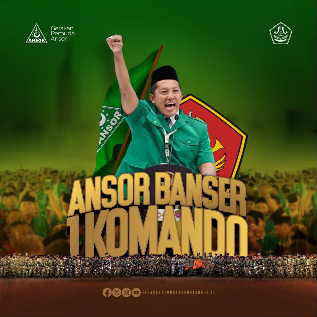 Gerakan Pemuda Ansor tweet media