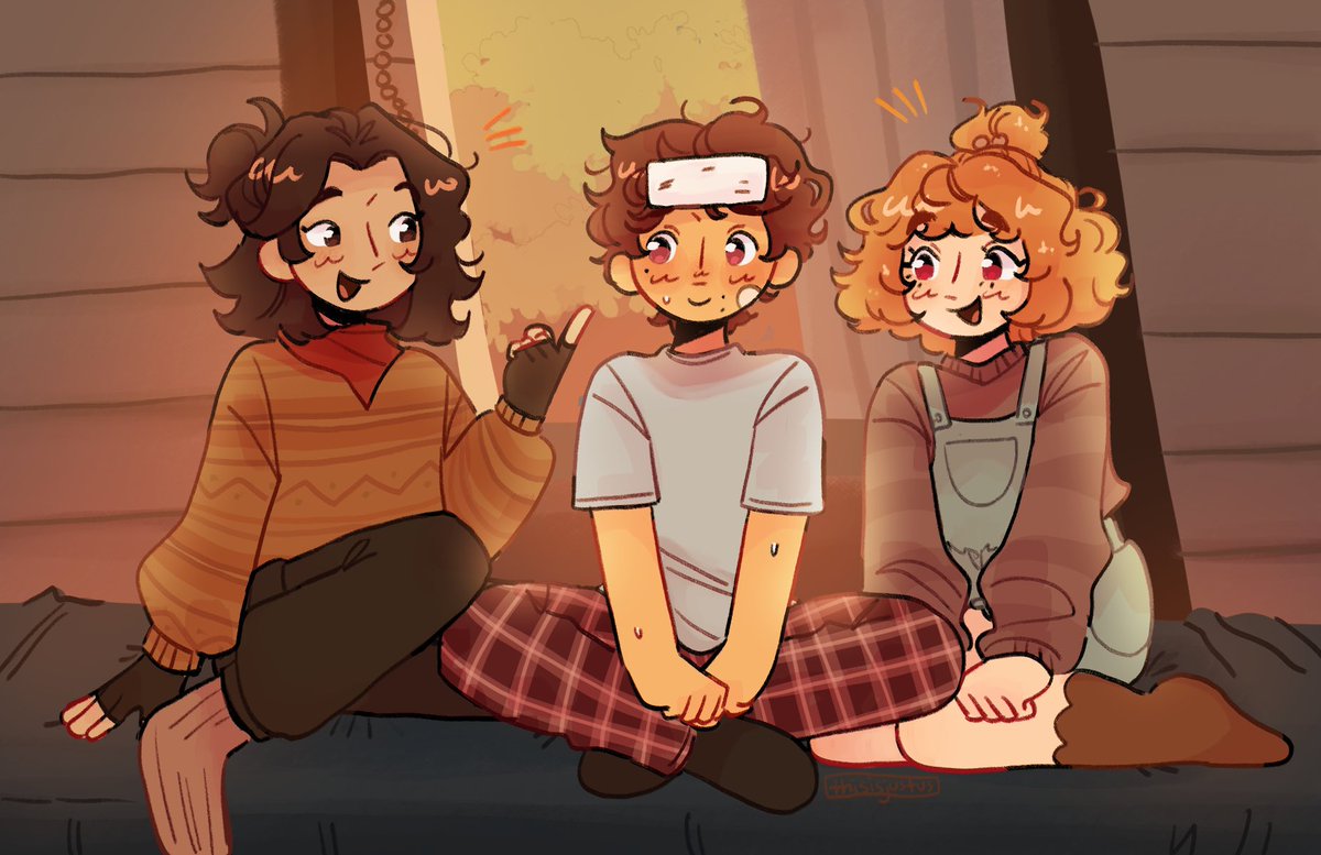 aoiidee's tweet photo. OLNF Week Day 2: Sick Days (the short fic that goes along with this is linked in the comments…) #ourlifenowandforever #olnf #olnfweek #olnfweek2024 #qiulin #tamarackbaumann https://t.co/INrVe1YqRq