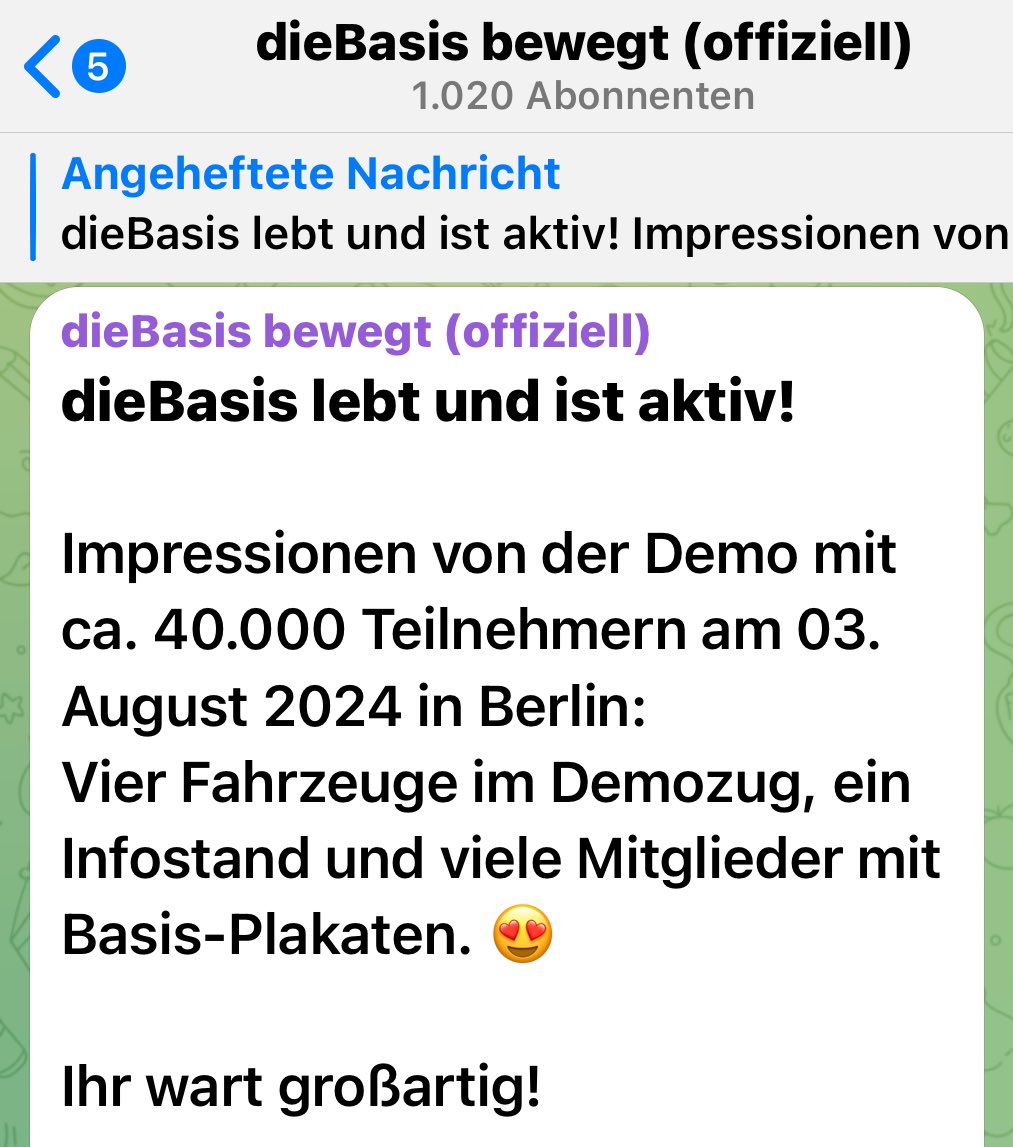 DerNorb's tweet photo. @schwurbelhunter Hahaha, die Schwurbler der #Basispartei lügen sich sogar „40 000“ Teilnehmer zusammen 🤡 https://t.co/46nJzsJLq8