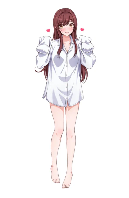 「えへへ…どうかな…?」#シャニマス #大崎甘奈 