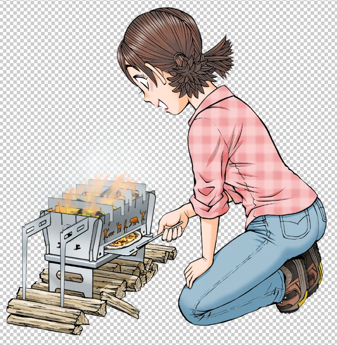 北海道の A Product(世良鉄工株式会社)さんからの依頼でナッちゃんを使った広告イラストを描かせていただきました。(写真を使うよりもわかりやすいと大変好評でした) 