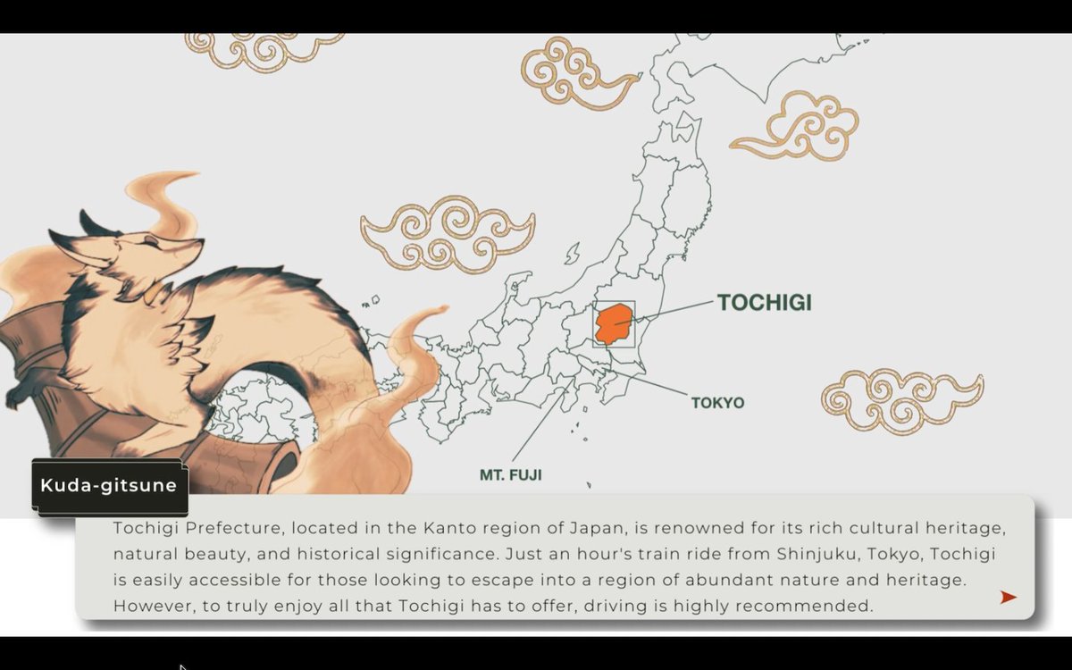 0x8tails's tweet photo. #Bonjin and everyone unawakened,
1/3) I acknowledge your patience in waiting. My Kuda-gitsune (tube fox, 管狐, クダ狐) has finally returned with much needed intelligences gathered about the Tochigi Prefecture.
These information will prepare us with what we may need to know before we embark on our adventure together.
