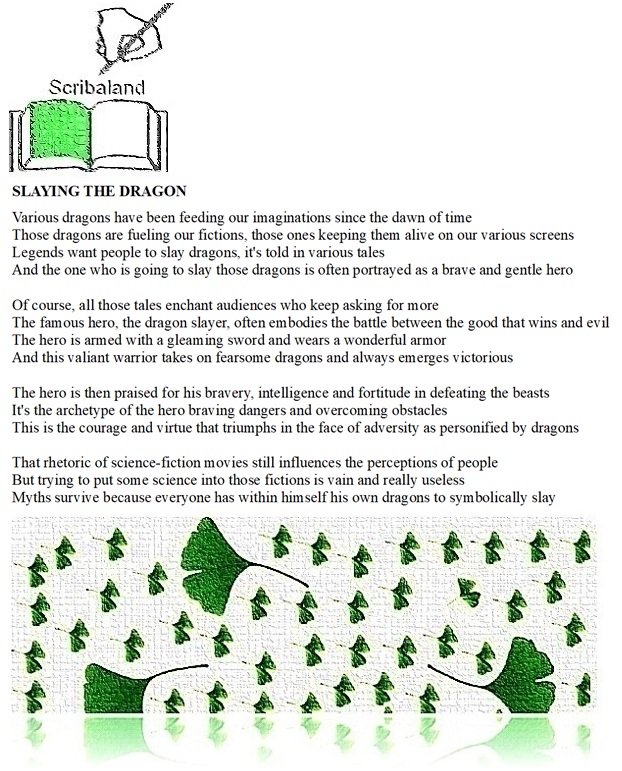 scribaland's tweet photo. #scribaland SLAYING THE DRAGON
It's not always a legend!#wording #write #writer #writers #writing #writings #writerscommunities #writerscommunity #writingcommunity #poet #poem #writingcommunities #writerlife #writerslife #writerlift #writerslift #writeapoem #writepoem #writepoems https://t.co/q1LUVXIp7M