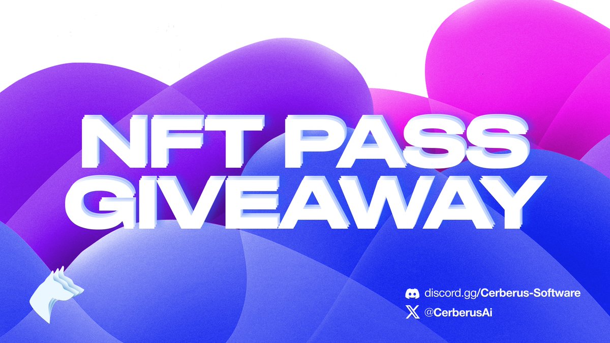 CerberusAi's tweet photo. 🎉 To celebrate the end of our free weekly access, we’re giving away 1 NFT! 🚀

How to enter:
 1️⃣ Like this post❤️
 2️⃣ Follow us ➡️
 3️⃣ Comment and tag 1 friend 💬
 4️⃣ Repost this post 🔁

Good luck! 🍀

or you can grab your pass right now
https://t.co/FaV4RfF7LO

Ends in 3 days. Winners will be announced shortly after!📅