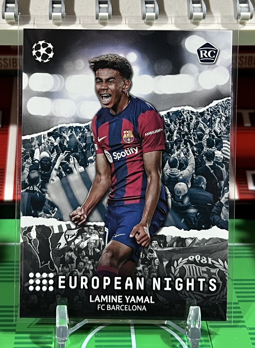soccerballsfc's tweet photo. Lamine Yamal Rookie Card #LamineYamal #SoccerCards https://t.co/ddpnqZ4A0l