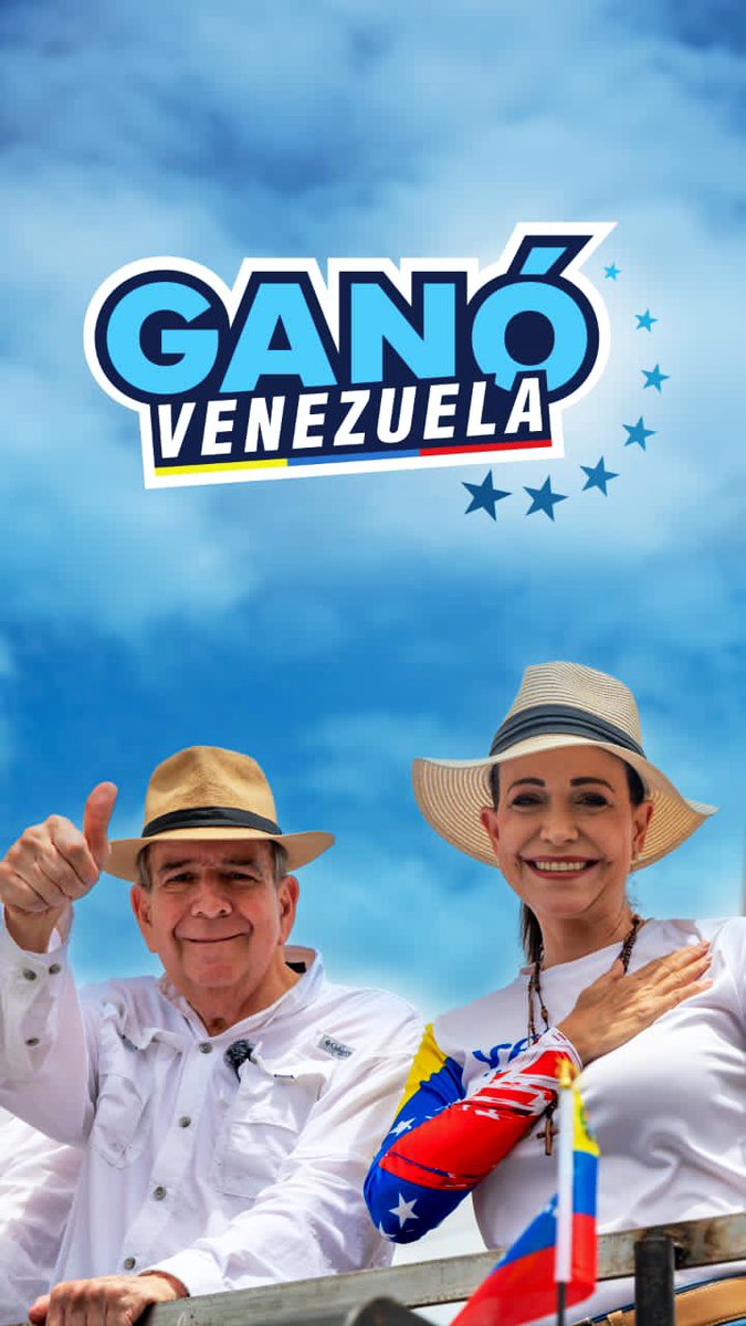 Angel Fuentes Lopez (@angelfuentesl) on Twitter photo ¡Actas del CNE! Ese lapso Venció.
Los Venezolanos conocen el resultado de su Centro de Votación.
Maduro debe aceptar la derrota y facilitar una Transición Pacífica.
<a href="/EdmundoGU/">Edmundo González</a> Es el Presidente Electo de Venezuela.
“Cambio de Gobierno en Paz” No más Persecuciones.
#GanoVzla ¡Actas del CNE! Ese lapso Venció.
Los Venezolanos conocen el resultado de su Centro de Votación.
Maduro debe aceptar la derrota y facilitar una Transición Pacífica.
<a href="/EdmundoGU/">Edmundo González</a> Es el Presidente Electo de Venezuela.
“Cambio de Gobierno en Paz” No más Persecuciones.
#GanoVzla