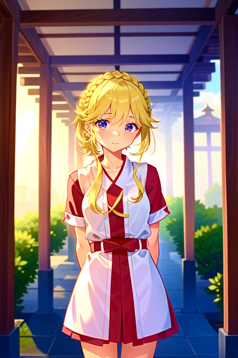 ShibikoAI's tweet photo. Mystical shrine maiden
Unlock your imagination with Shibiko AI!
Like and Follow!
To create your own images, visit https://t.co/TCpF7GqiVm
#animeart #japanesestyle #mikoutfit #crownbraid #shibikoai #anime #aiart #art #generativeart #AIイラスト https://t.co/z0TOgHQo6c