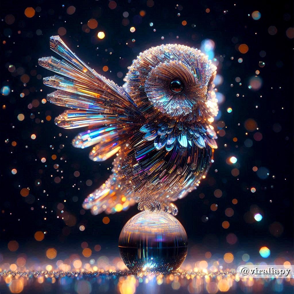 viraliapy's tweet photo. 629
Lechuza iridiscente
#lechuza #owl #iridiscent #birdlover #3D
#viraliapy #asuncion #paraguay #iapy #artedeparaguay
#iaart #aiartist #digitalartwork #digitalartist #creative #aicreations #illustration_daily #aigenerated #aiartcommunity #generativeart
#DallE3 https://t.co/DeDK1wy8Bv