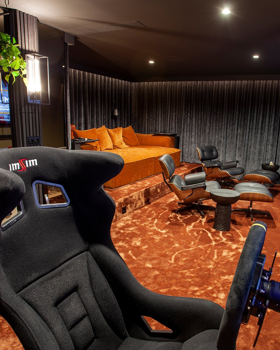 imsimofficial's tweet image. ImSim Simulator installation in a private client's home cinema room! 🎬🏁

👉 Send us a DM or an email at info@imsim.eu.com to configure and purchase your ImSim Simulator.

#imsim #homesimulator #racingsimulator #homecinema