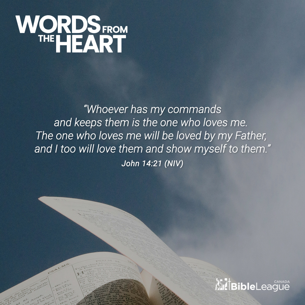 BibleLeagueCan's tweet photo. “Whoever has my commands and keeps them is the one who loves me. The one who loves me will be loved by my Father, and I too will love them and show myself to them.” John 14:21 NIV
Look for God to manifest Himself in your life today.
#WFTH | https://t.co/2QguYXgQUJ https://t.co/tzXqAmg70k