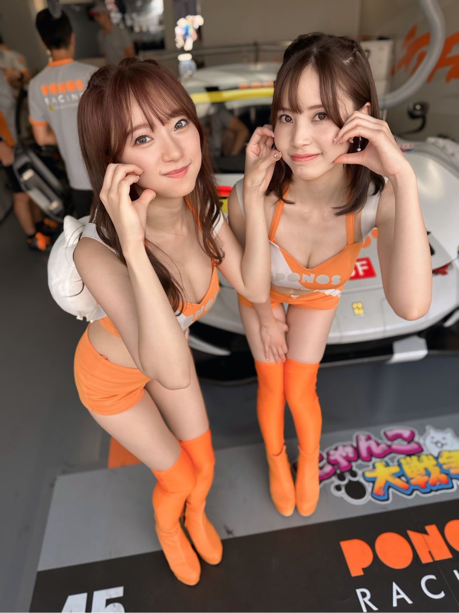 aono_akane's tweet photo. 本日は決勝がおこなわれました！
観戦された方暑い中お疲れ様でした🥵
PONOS RACING45号車は、7位からスタート
10位で完走しました！
暑い中完走凄いです。お疲れ様でした。
そして、応援ありがとうございました♡
次戦は、鈴鹿です！！
#ponosracing #SGT2024 https://t.co/j4hPsCYR5X