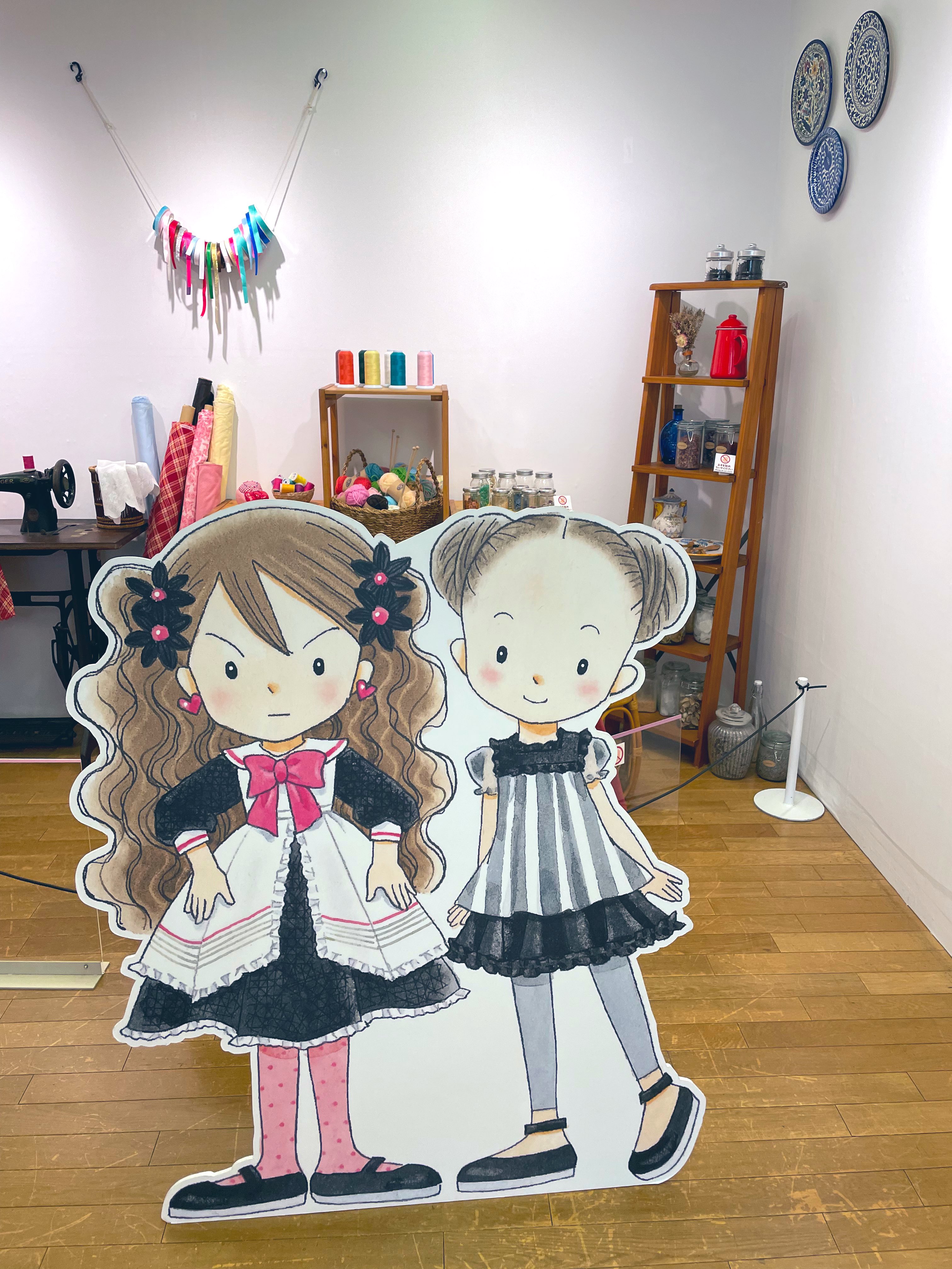 ZZ 希少【召使いねこ コットン】あんびるやすこ作品展限定