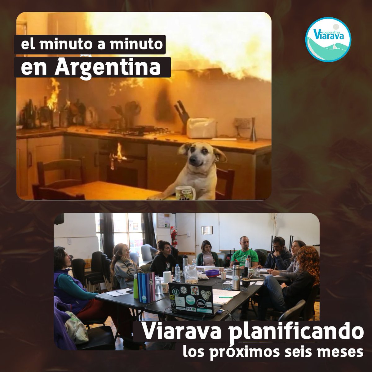 viarava's tweet photo. Como cooperativa de trabajadoras y trabajadores estamos inundados de desafíos. Empezamos a construir este espacio hace 10 años y hoy la situación económica del país nos golpea fuertemente.
Gracias por acompañarnos. En este tiempo les necesitamos más que nunca. https://t.co/4A5rr3lX7F