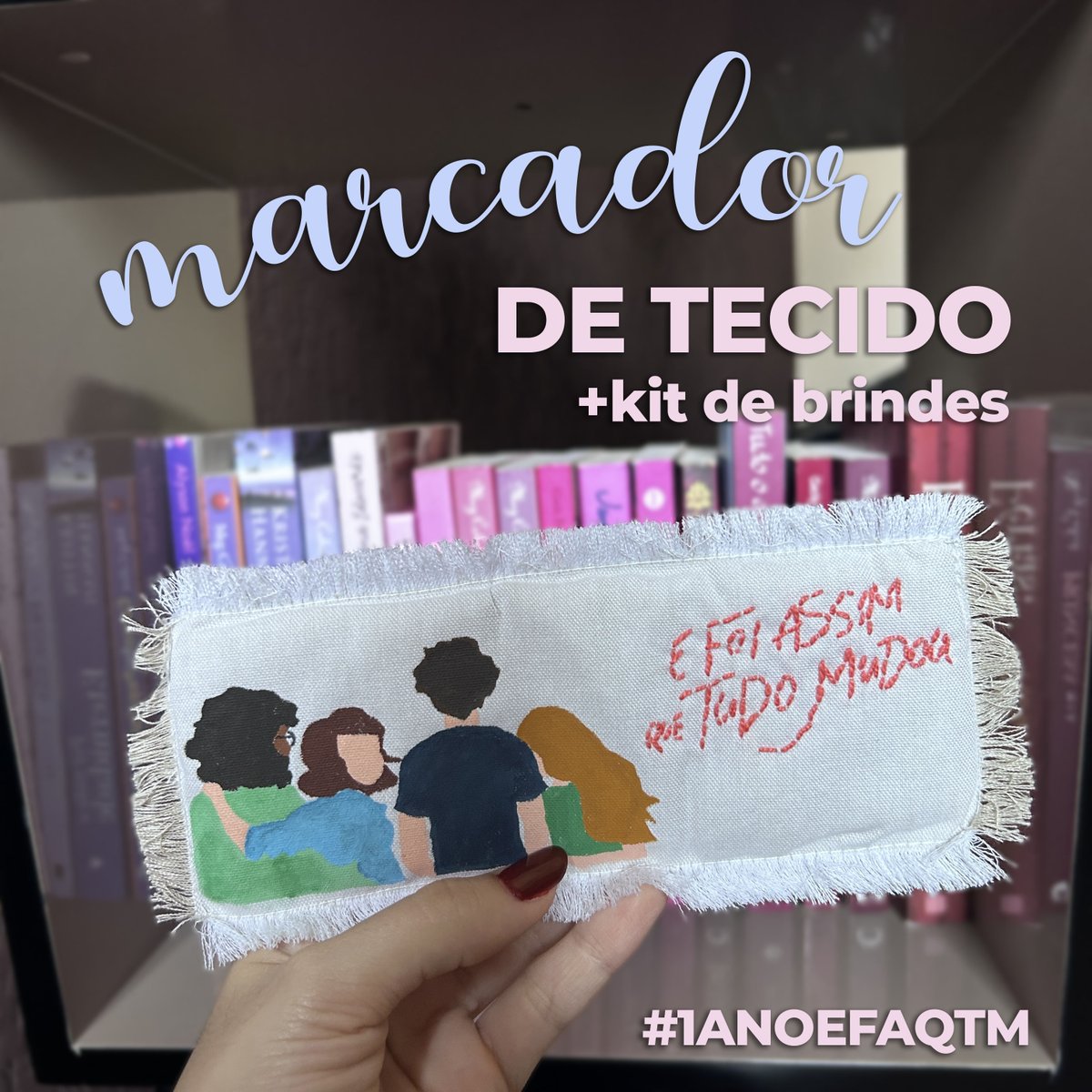 thaisbergmann's tweet photo. Tá rolando o #1ANOEFAQTM aqui no meu perfil, valendo todos esses prêmios aí! E quem comprar o e-book de "E foi assim que tudo mudou" por apenas R$1,99 ganha SETE bilhetes pro sorteio, então aproveitem!!!
Form pro sorteio: https://t.co/WhHK3TmUBX
E-book: https://t.co/9rkPdyv5vC https://t.co/ulYljq8Yir