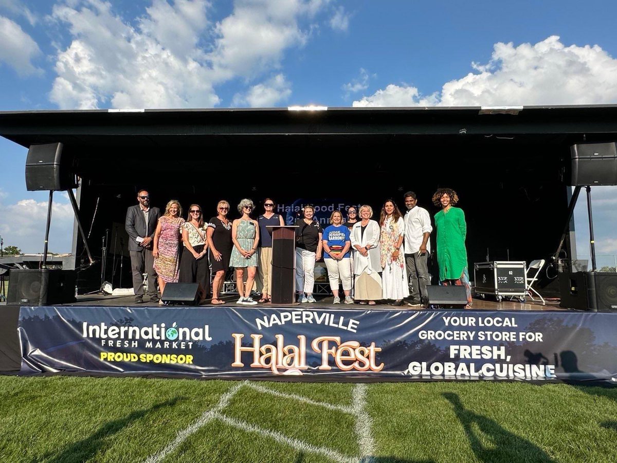 bennynaperville's tweet photo. Due to travel, I missed this year’s Halal Fest organized by the Illinois Muslim Chamber of Commerce. I heard it was an amazing event.

Being on the Naperville City Council, it's always important for me to stay connected and support local events that bring our community together. https://t.co/qh1cq1ReAx