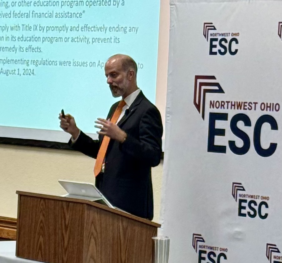 NWOESC's tweet image. You know it's the beginning of a new school year when we post pics from our Administrator's Conference. Thank you to our keynote speaker, Jonathan Alsheimer, @mr_Alsheimer, and Jeremy Neff from Ennis Britton for sharing your expertise with us.