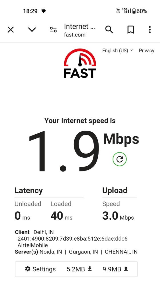 Rraja_pal's tweet photo. #BeLimitlessWithAirtel5GPlus
@airtelindia
एयरटेल की 5G स्पीड अद्भुत है, इतना तेज इंटरनेट कि ब्रेक फेल हो गया??
#Airtel #5GScam https://t.co/2JG32Gbvkb