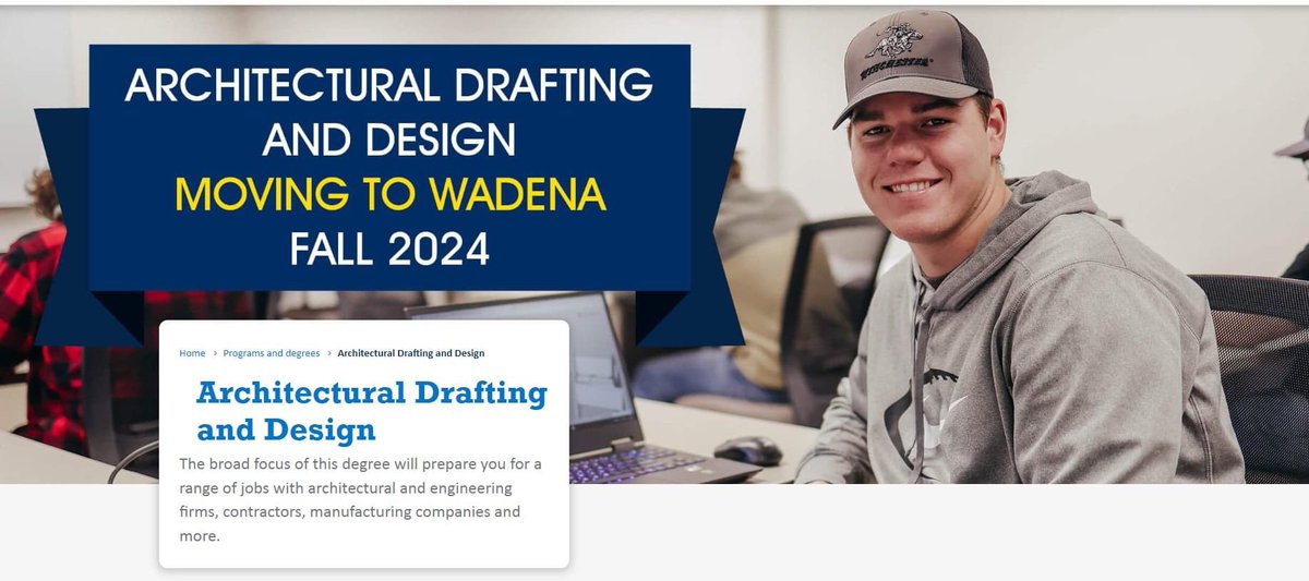 EiterToby's tweet photo. BIG NEWS!!!

First year students will begin the program in Wadena this fall.  Second year students will finish out the program in Detroit Lakes. https://t.co/3lGENzUCES