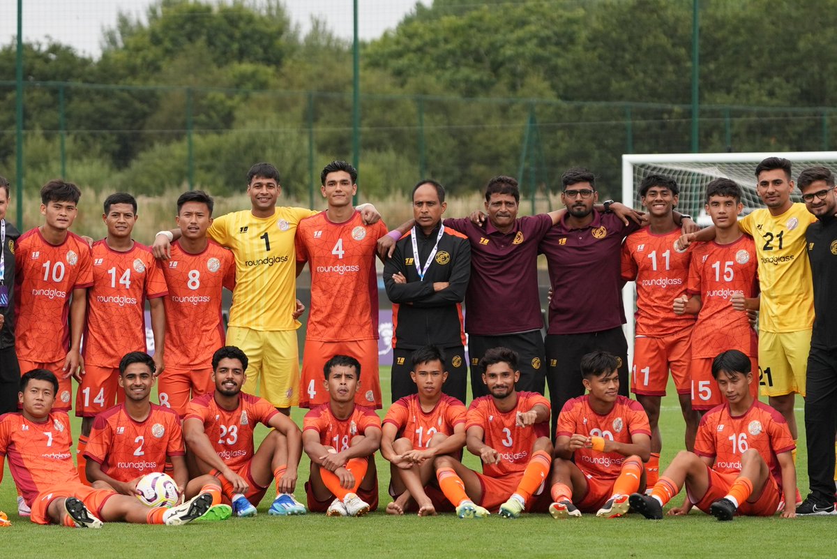 PLforIndia's tweet image. PUNJAB FC CREATE HISTORY 🇮🇳 🥉 

Wins against Aston Villa and Everton have secured them a third-place finish in the #PLNextGen Cup 2024