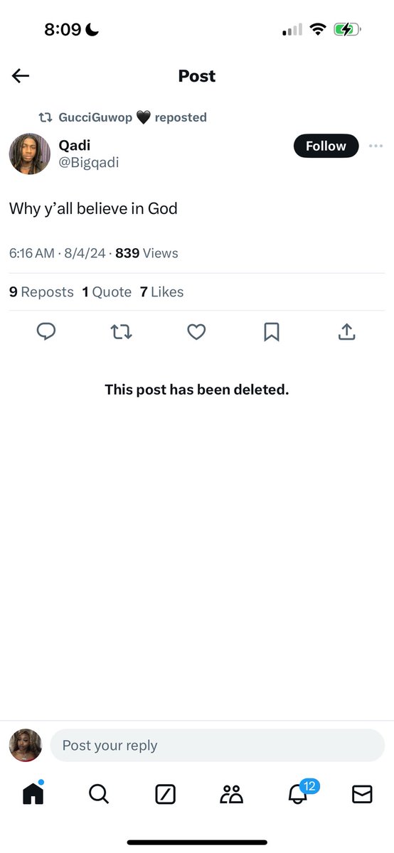 tooo early for yall to be playing with my God!